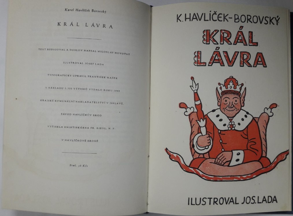 книга "Король Лавра" (автор: Карел Гавличек Боровский) - рецензия